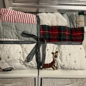 Pottery Barn Kids Bedding Pottery Barn Kids Heritage Santa